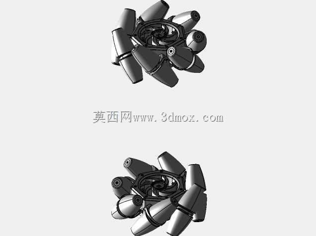 Mecanum车轮4\“VEX(Ruedas Mecanum de VEX 4\”)