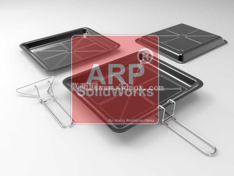 金属托盘和烤箱托盘把手-276