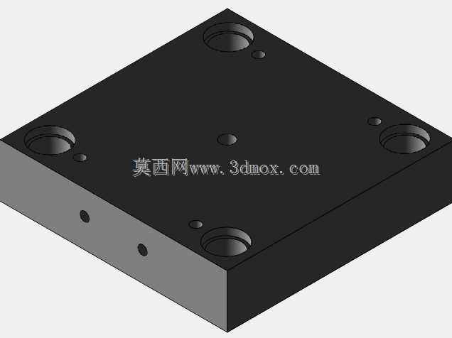 塑料注射模(插座盖)