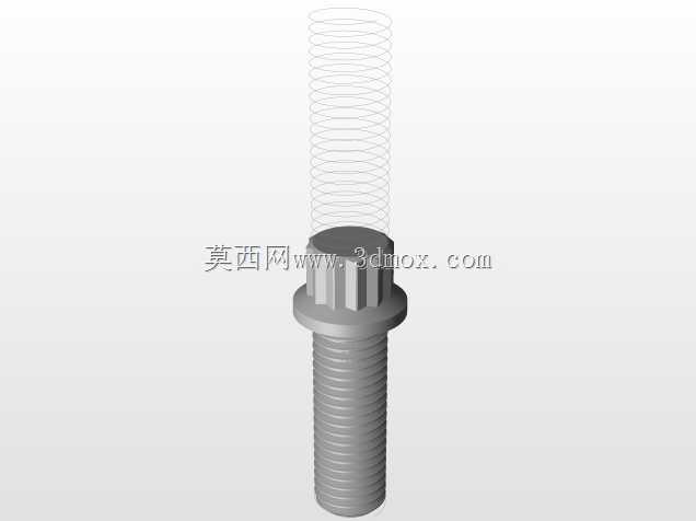 所有1/4in-28 12角法兰头螺钉库