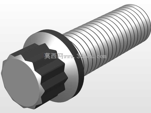 所有1/4in-28 12角法兰头螺钉库