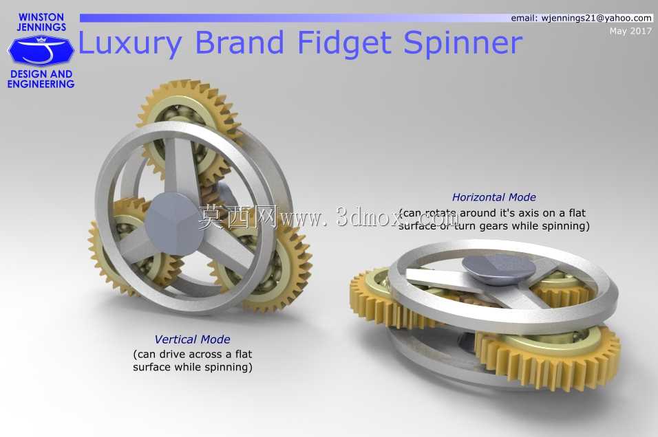 奢侈品牌Fidget Spinner