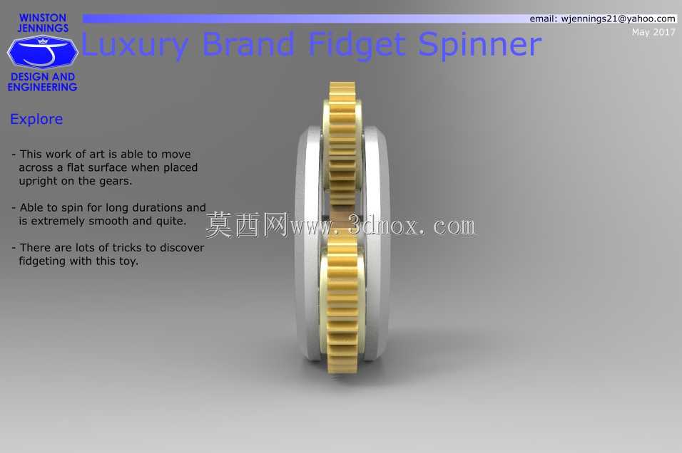 奢侈品牌Fidget Spinner