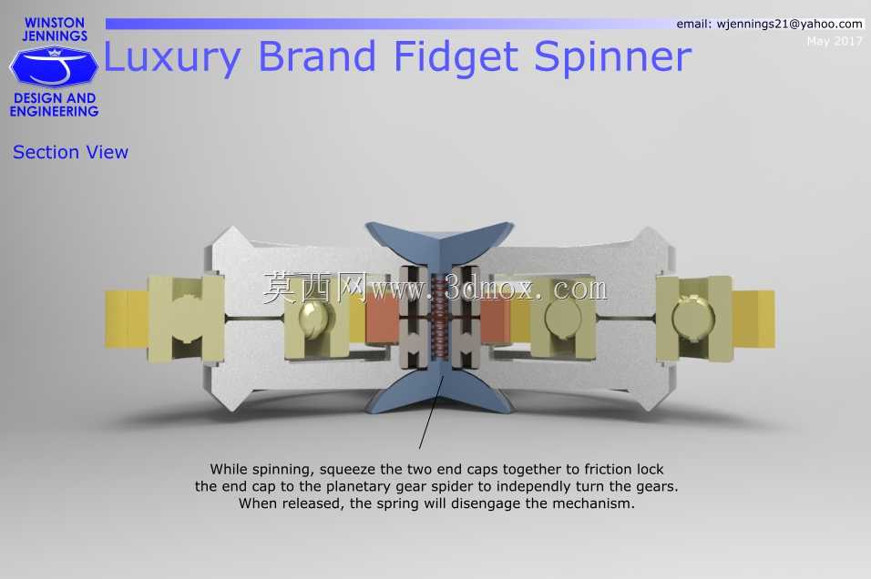 奢侈品牌Fidget Spinner