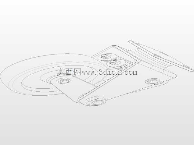 主销后倾角无负载减震-车轮总成V2