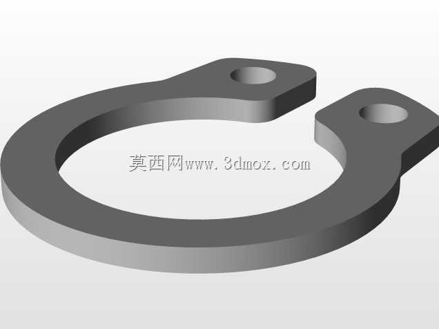 SolidWorks教程印度尼西亚#026(Eng Sub)-选择轮廓“卡环”