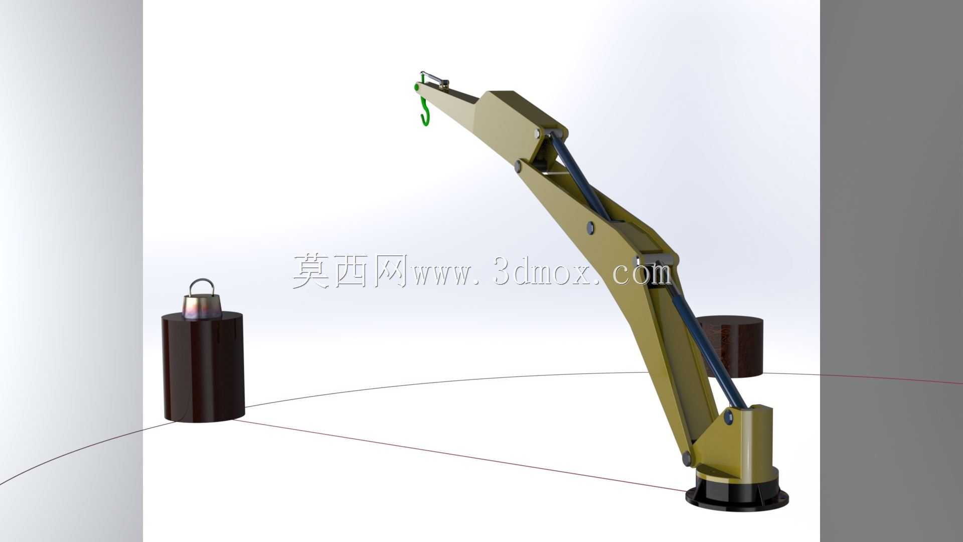 液压臂-SolidWorks 2017