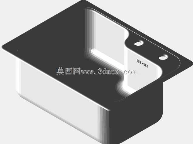 SolidWorks中的迷你水槽