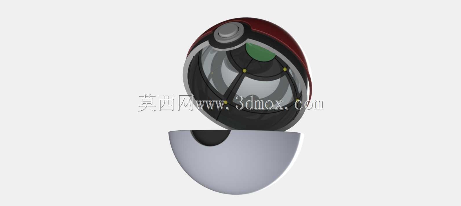 Pokeball v2.0-带内部构件