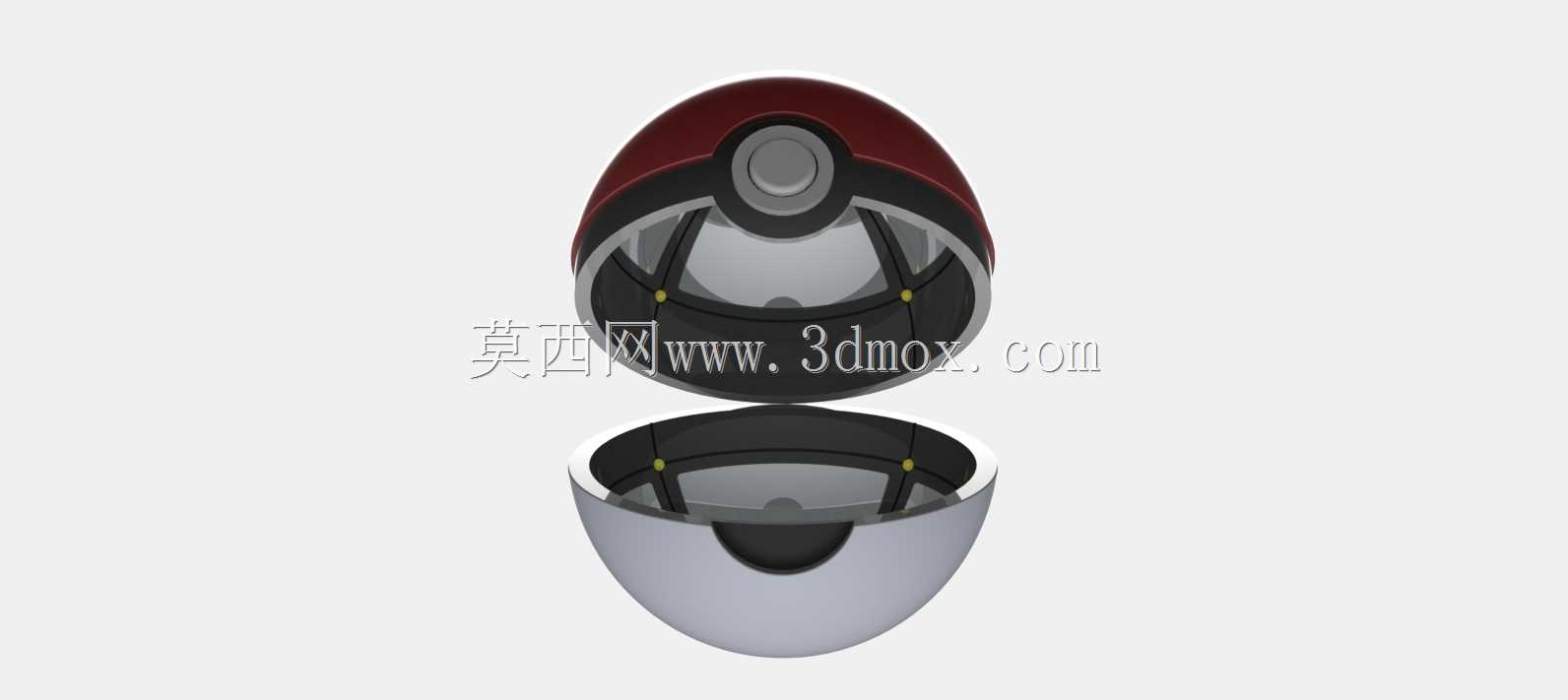 Pokeball v2.0-带内部构件
