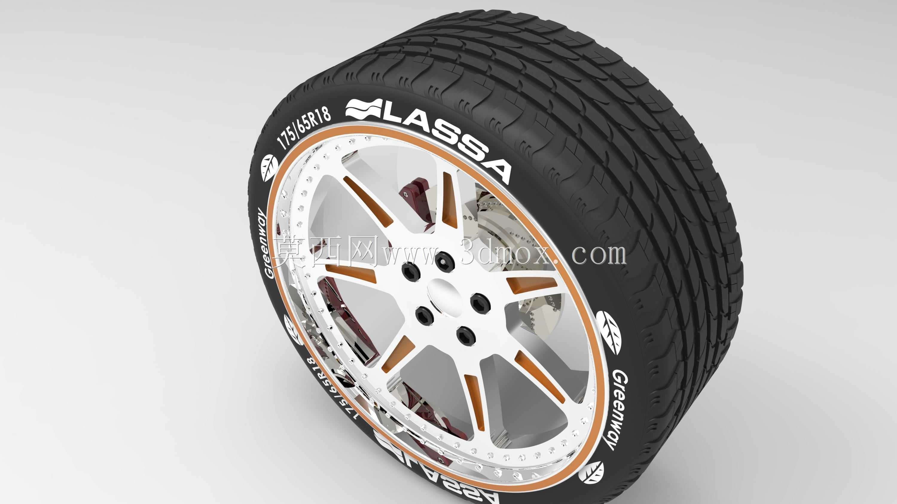 BBC 175/65 R18''轮辋-轮胎制动系统