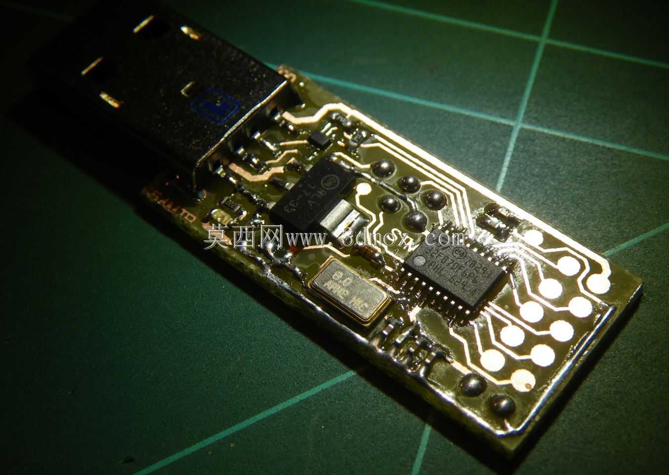 STM32F0微型USB原型模块