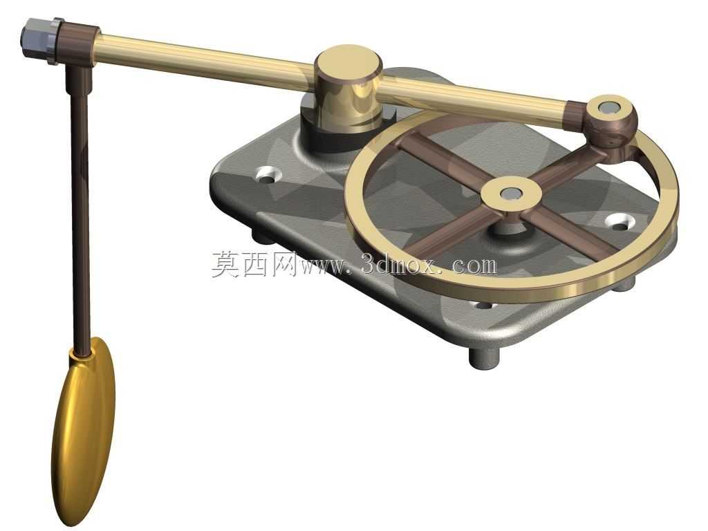 摆式平面曲柄滑块