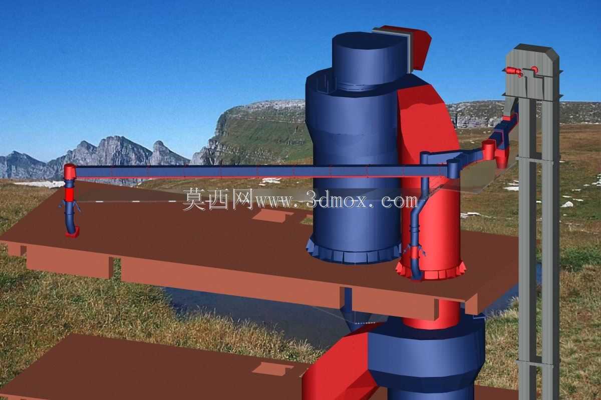 6级直列煅烧炉-2串预热器窑料