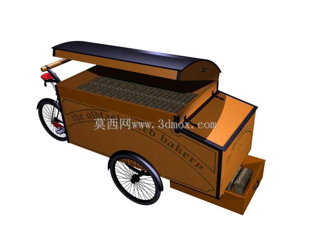 旧面包店货车