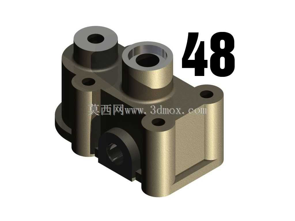 零件041…050-100个CAD零件的CAD相册