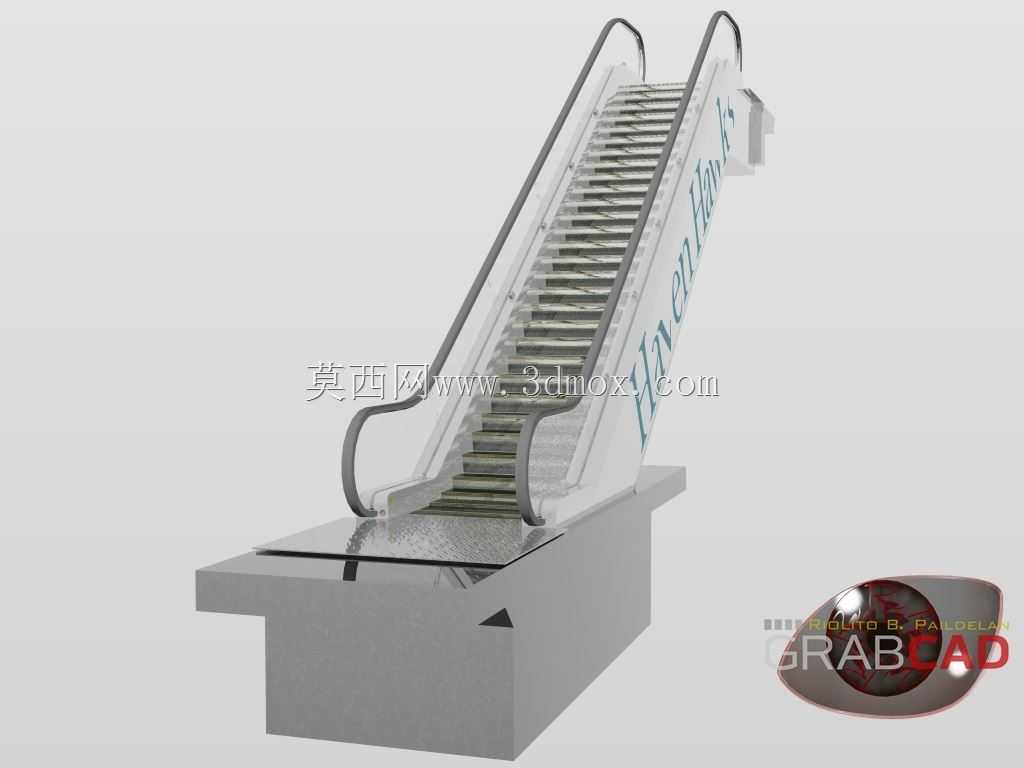 标牌#2-地铁站#自动扶梯(抹灰、尺寸和详图)