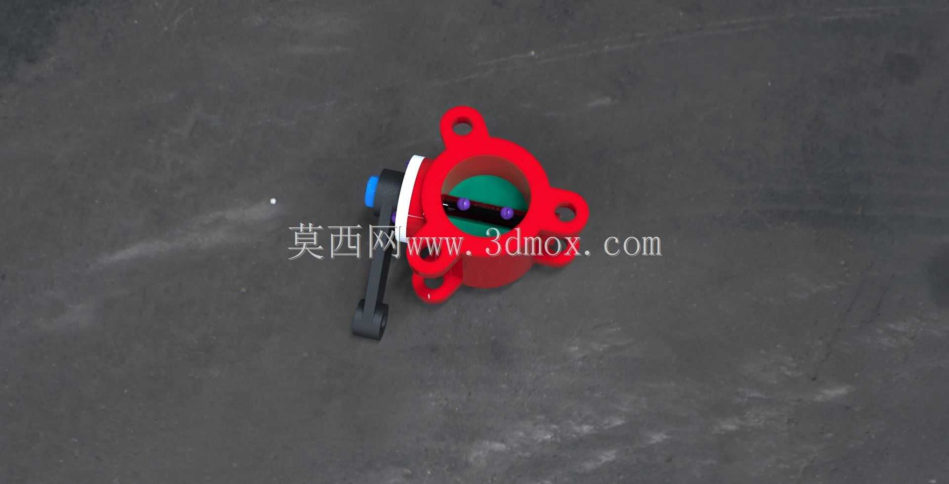 蝶阀总成