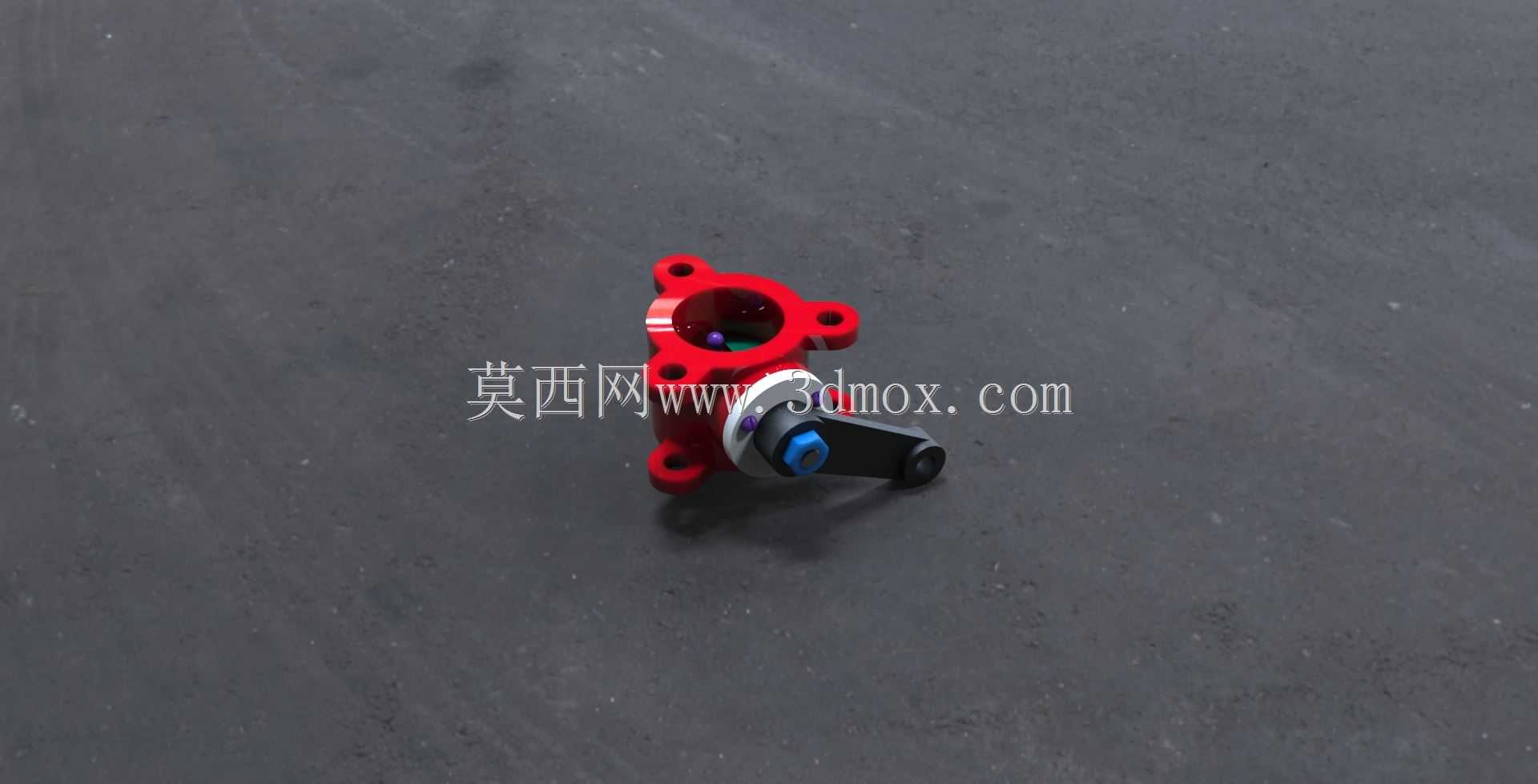 蝶阀总成