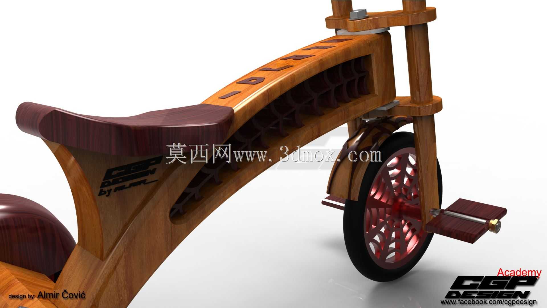 CGP设计学院。。。Spajdi-儿童自行车-Almir Covic设计