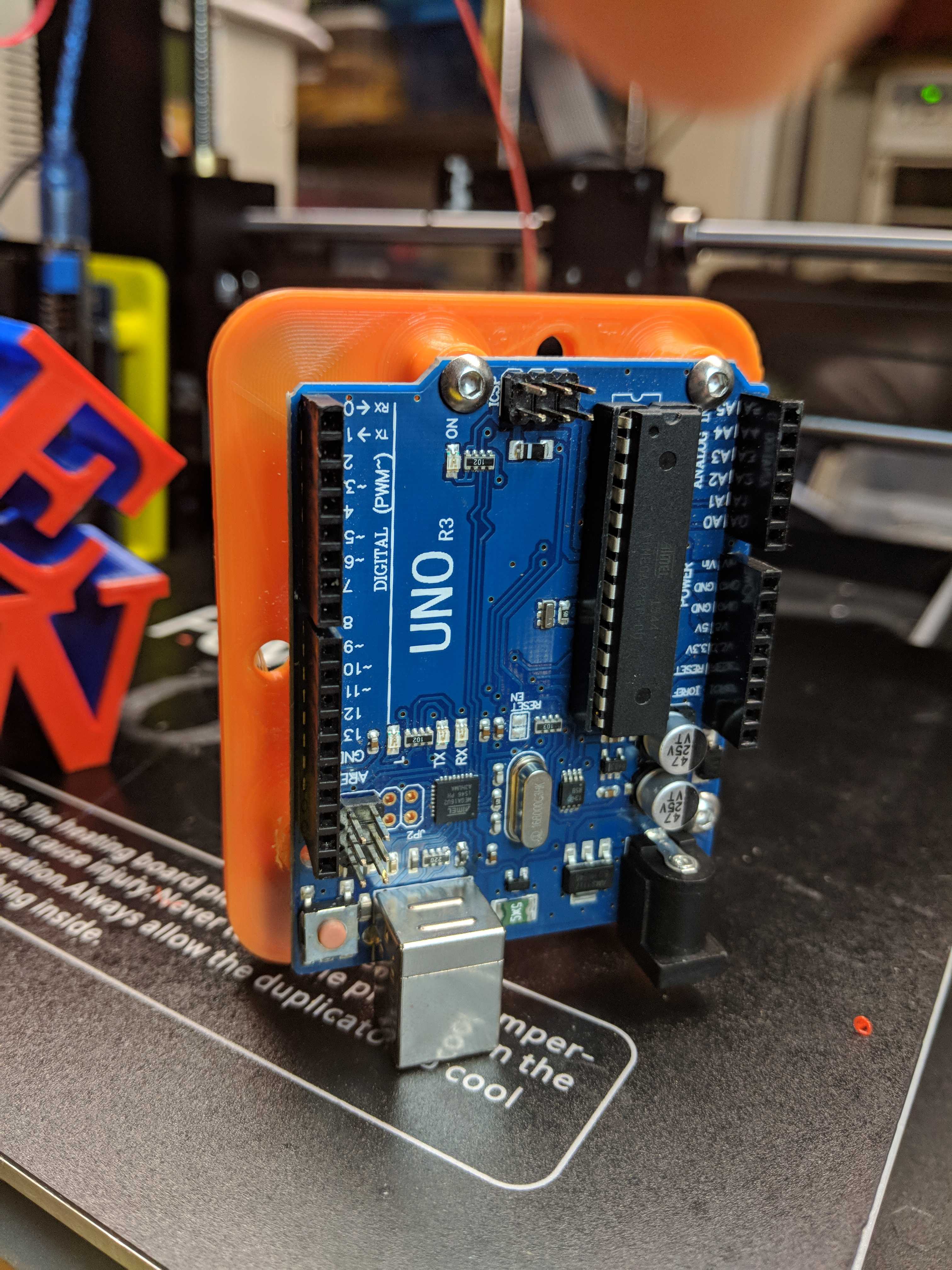 Arduino Uno磁性安装板