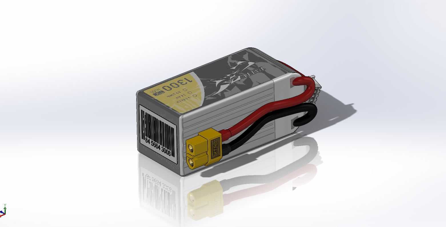 Tattu 1300mAh 4s 75c﮵��