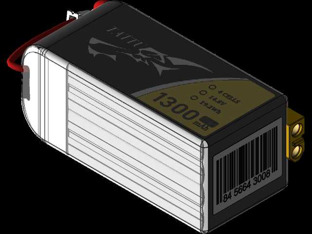 Tattu 1300mAh 4s 75c﮵��