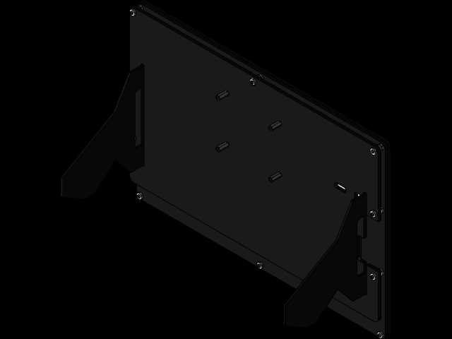 显示器LCD 10.1英寸-带支架的HDMI
