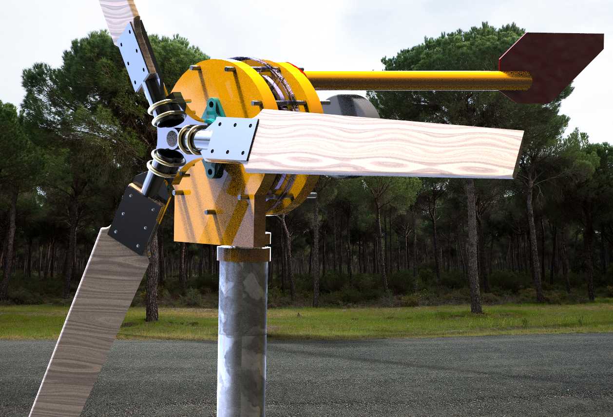 5kW国产风力发电机“Aero GEN”