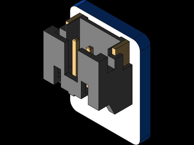 Adafruit JST-PH 2针贴片直角转接板