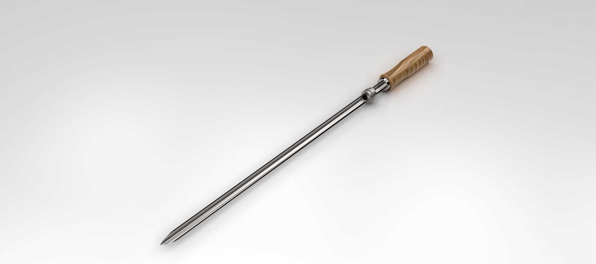 Espeto Simples C/Roldana/�տ���