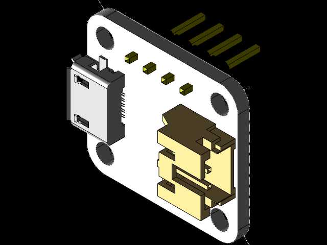 Adafruit Micro Lipo wMicroUSB插孔1904