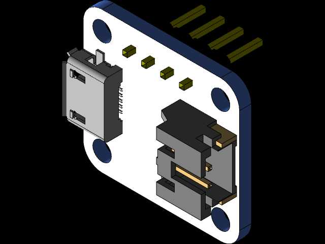 Adafruit Micro Lipo wMicroUSB插孔1904