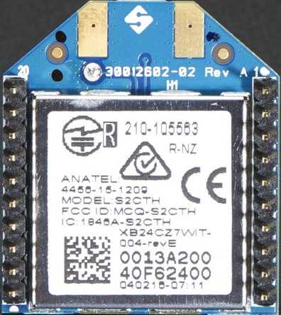 Adafruit XBee模块-ZB系列S2C-2mW,带有线天线-XB24CZ7WIT-004