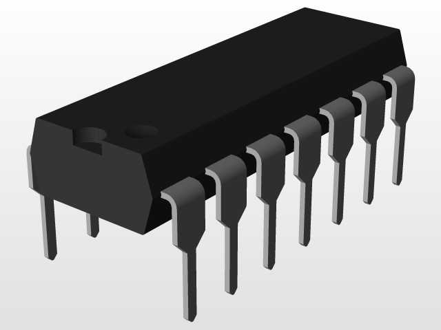 THT IC 2P-32P 2.54毫米