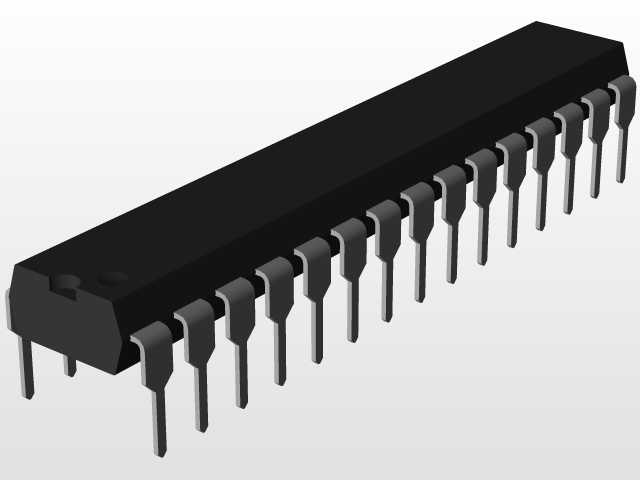 THT IC 2P-32P 2.54毫米