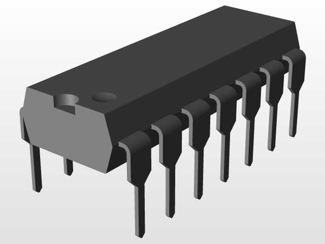 THT IC 2P-32P 2.54毫米