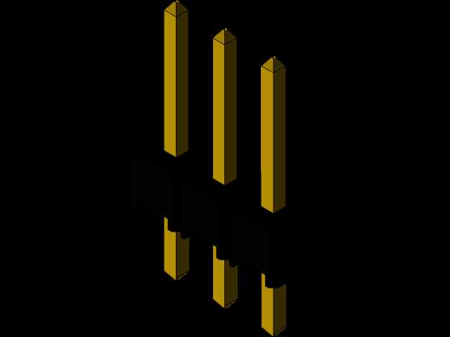 �ո�̨������2.54����1x1-3x20