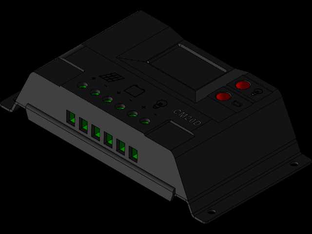 MexxSun-太阳能充电控制器-CM20D-10A-12V-24V