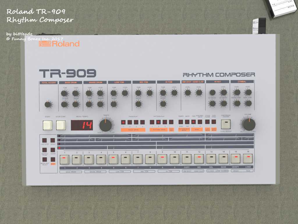 罗兰TR-909节奏作曲家