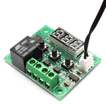 W1209直流12V热冷温控器温控开关温控器温控器