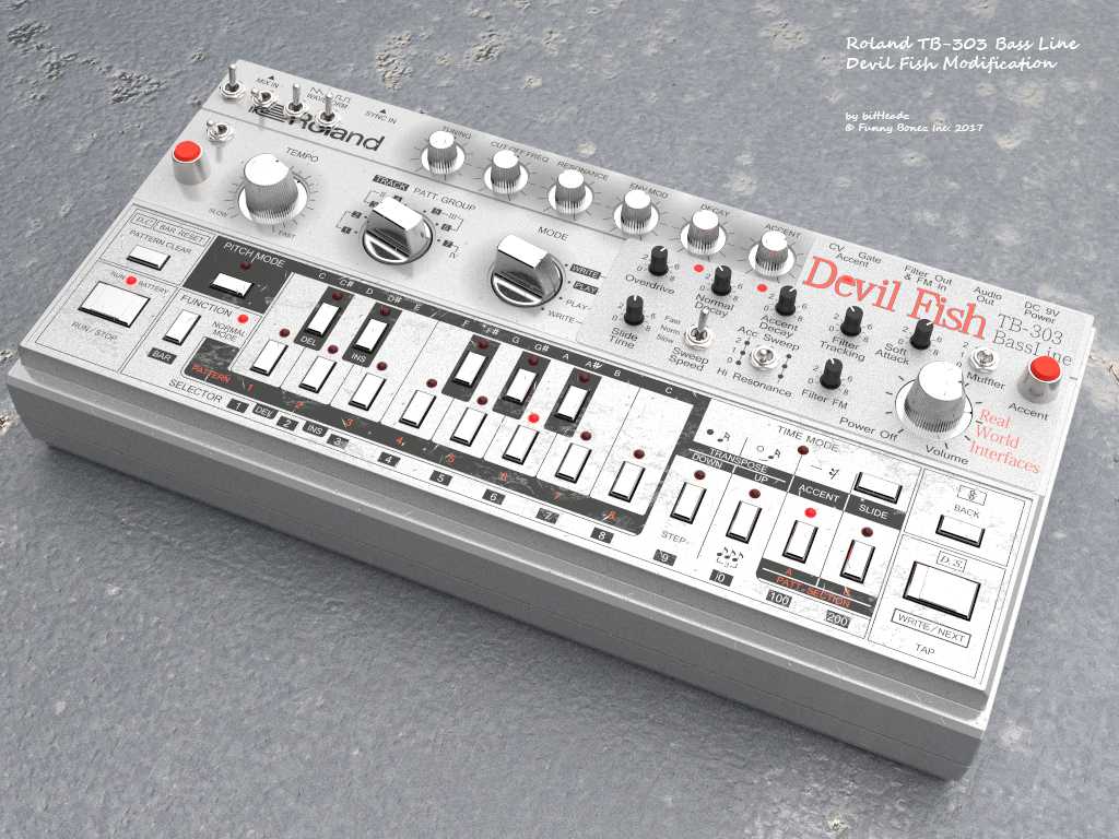 罗兰TB-303魔鬼鱼改良