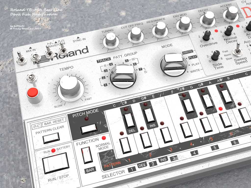 罗兰TB-303魔鬼鱼改良