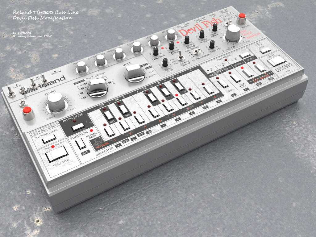 罗兰TB-303魔鬼鱼改良