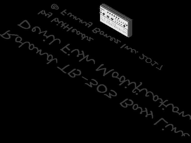 罗兰TB-303魔鬼鱼改良