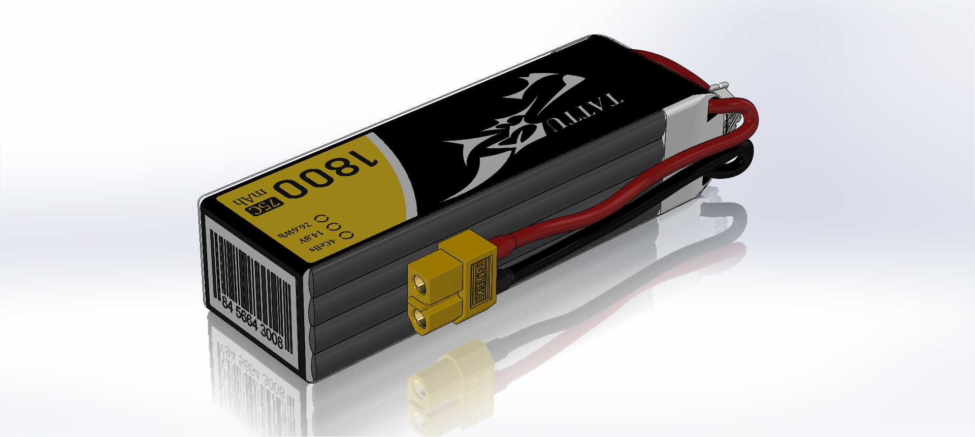 Tattu 1800mAh 4s﮵��