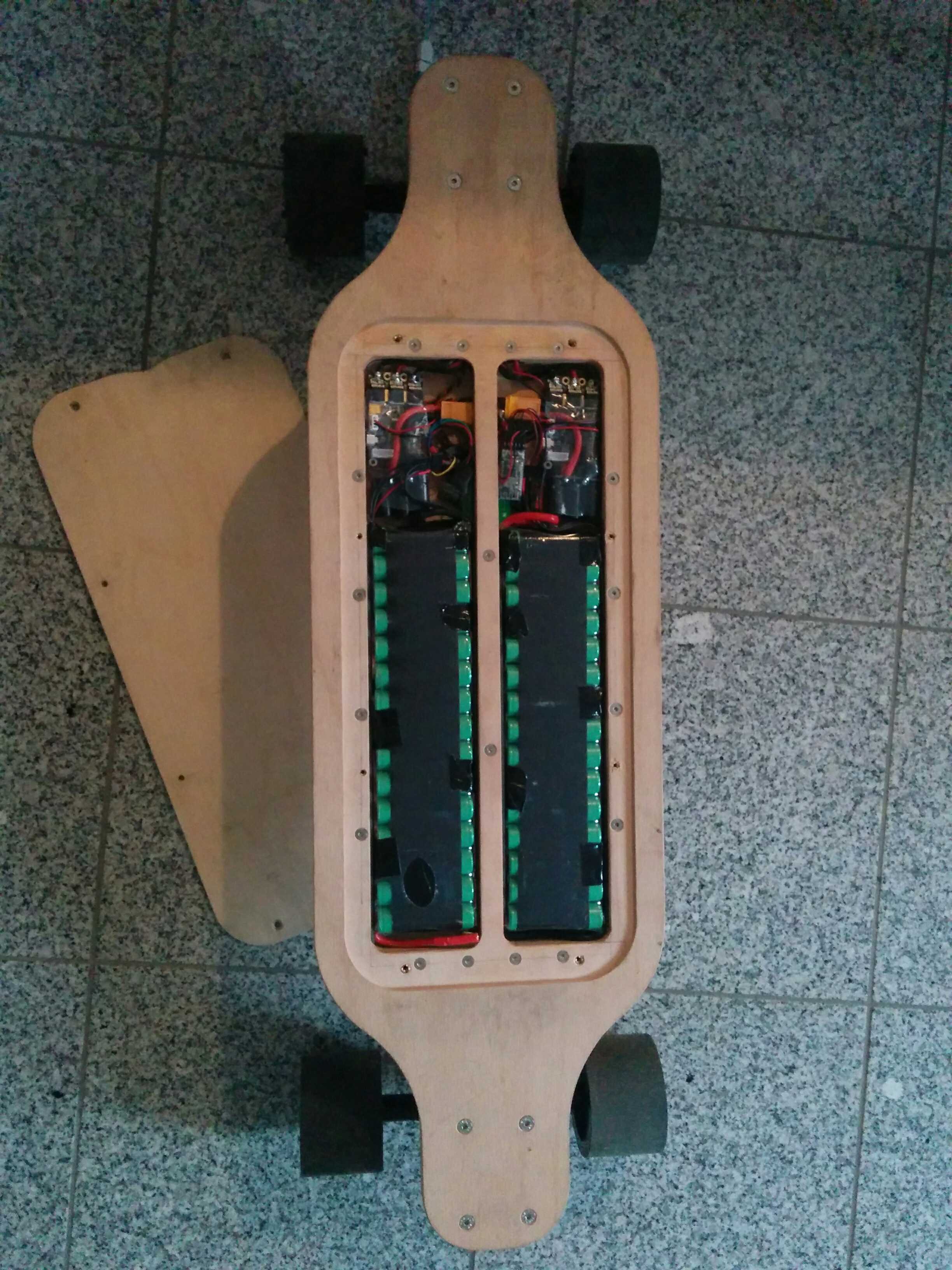 电动滑板甲板