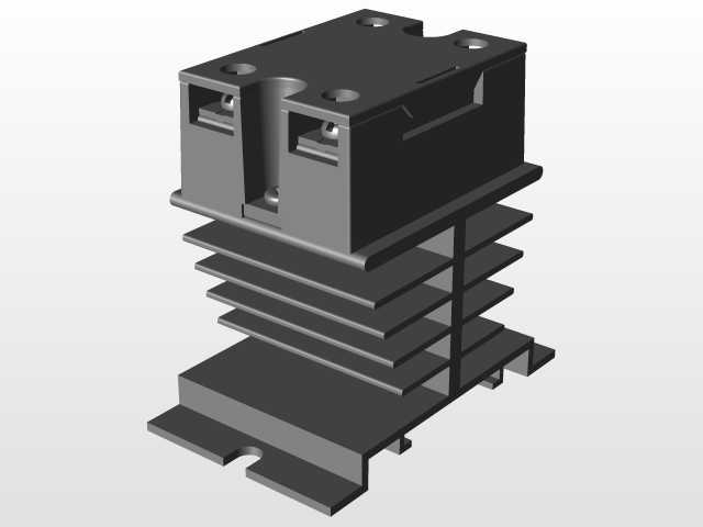 Uxcell SSR-25da带散热片的固态继电器