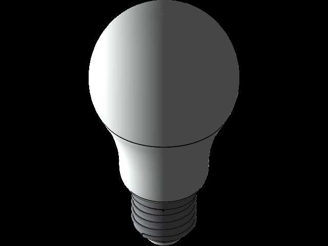 LED灯泡E27,400流明
