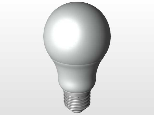 LED灯泡E27,400流明